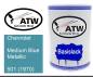 Preview: Chevrolet, Medium Blue Metallic, 501 (1970): 500ml Lackdose, von ATW Autoteile West.